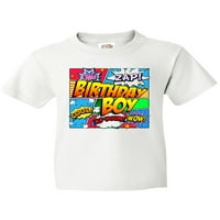 Smiješna majica za mlade s stripovima o rođendanskom dječaku