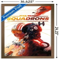 Ratovi zvijezda: eskadrile - ključni umjetnički plakat na zidu, 14.725 22.375
