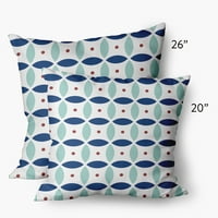 16 16 Jednostavno geometrijski dekorativni jastuk za bacanje