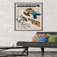 Minecraft - Snajperski zidni plakat, 22.375 34