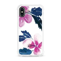 Essentials iPhone XS MA futrola za telefon, Hibiscus Pink & Blue
