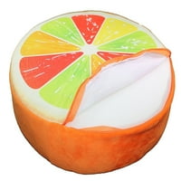 Nasmiješeni juju 3D jastuk za jastuk s citrusi