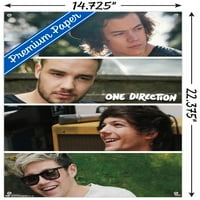 One Direction - Grupni zidni plakat kolaža s push igle, 14.725 22.375