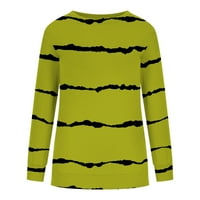 Ženske majice za jesensko-zimsku rasprodaju Plus size puloveri s kapuljačom ženske Ležerne majice s dugim rukavima s printom majica