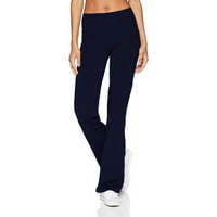 Joga hlače za žene, ženske Ležerne jednobojne uske široke joga hlače, široke sportske hlače