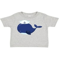 Svijetla majica mornara, malog kita, slatkog kita, plavog kita kao poklon dječaku ili djevojčici