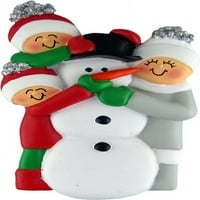 Izrada snjegovića, personalizirani Božićni ukras vlastitim rukama
