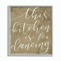 Stupell Industriesthis Kitchen je za DancingFramed Wall Art by Daphne Polselli