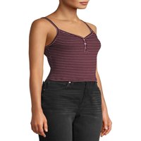 Nema granica Henley Spaghetti naramenica prugastog donjeg rublja Camisole Pack