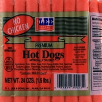Lee Premium Hot Dogs, Oz plastika
