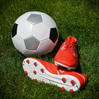 Muške nogometne cipele za tinejdžere i odrasle, Veličina-12, crveno - bijele