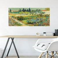 Zidni plakat Vincenta Van Gogha vrt u Arlesu s gumbima, 22.375 34