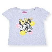 Minnie Mouse Minnie mouse set tajica za djevojčice u sivoj i žutoj boji, pojedinačno, veličine od 12 mjeseci