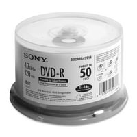Sony DVD za snimanje Media, DVD-R, 16x, 4. GB, vreteno