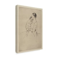 Zaštitni znak likovna umjetnost 'tiho' platno umjetnost Mary Stevenson Cassatt