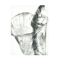Lana Korolievskaia 'Monk and Bird' platno umjetnost