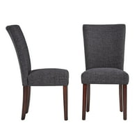 Blagovaonska stolica od 2 komada, Crna