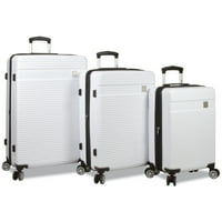 Komplet za prtljagu s kombiniranom bravom od 9 do 3-inča - Bijela