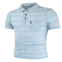 Polo majice koje odbijaju vlagu za muškarce, košulje za golf, poslovne majice kratkih rukava, ljetne majice
