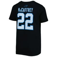 Majica za mlade s imenom i brojem igrača Carolina Panthers Christiana Mccaffree Black-a