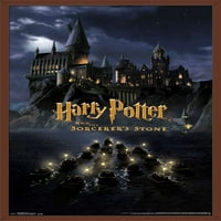 Zidni poster Hari Potter i čarobni kamen-dvorac na jednom listu, 22.375 34