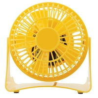 Osobni ventilator od 4 - Žuta