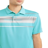 Ben Hogan asimetrična tiskana polo majica s performansama, do veličine 5xl